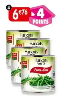 Maximo Lot de 4 boîtes 1/2 d'haricots verts extra-fins offre