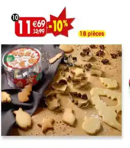 Maximo 18 emporte-pièces de Noël offre