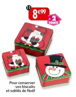 Maximo 3 boîtes métal carrées offre