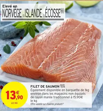 Intermarché Hyper Filet de saumon offre