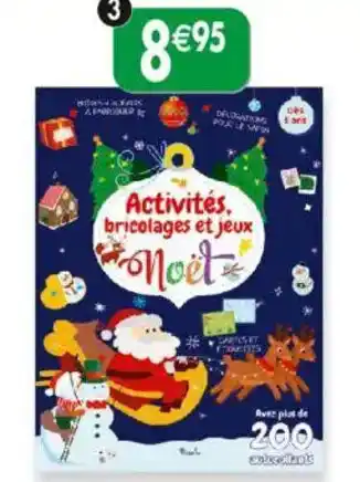 Maximo Activités bricolages et jeux noël offre
