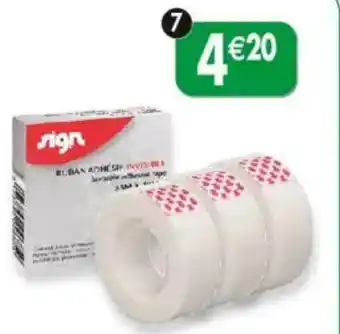 Maximo Lot de 3 rouleaux adhésifs invisibles offre