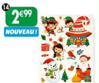 Maximo Décorations de vitre lutins 3 offre