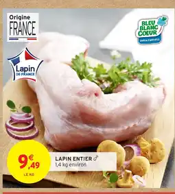 Intermarché Hyper Lapin entier offre