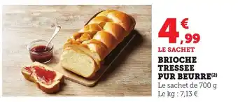 Bi1 Brioche tressee pur beurre offre