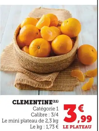 Bi1 Clementine offre