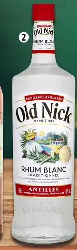Intermarché Hyper OLD NICKY Rhum blanc traditionnel offre