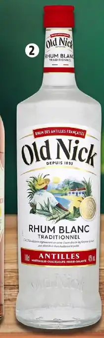 Intermarché Hyper OLD NICKY Rhum blanc traditionnel offre