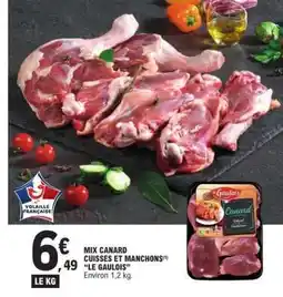E.Leclerc MIX CANARD CUISSES ET MANCHONS 'LE GAULOIS' offre