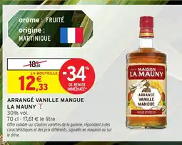 Intermarché Hyper LA MAUNY Arrangé vanille mangue offre