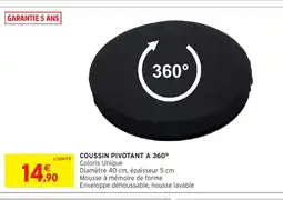 Intermarché Hyper Coussin pivotant a 360° offre