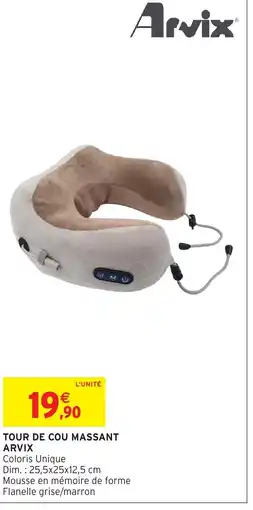 Intermarché Hyper ARVIX Tour de cou massant offre