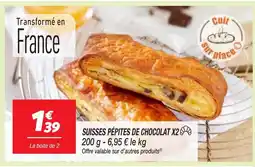 Netto Suisses pépites de chocolat x2 offre