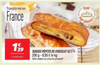 Netto Suisses pépites de chocolat x2 offre
