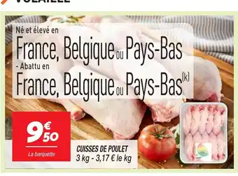 Netto Cuisses de poulet offre