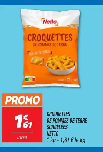 Netto NETTO Croquettes de pommes de terre surgelées offre