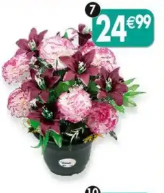 Maximo Pot d'oeillets et lys offre