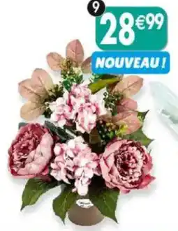 Maximo Composition de pivoines et hortensias offre