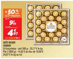 Netto FERRERO ROCHER Boîte offre