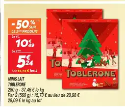 Netto TOBLERONE Minis lait offre