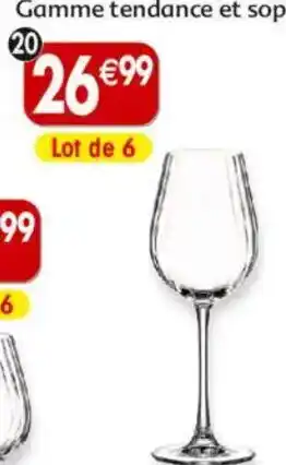 Maximo Verres à pied offre