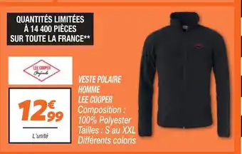 Netto Veste polaire homme offre