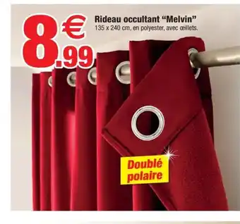 Bazarland Rideau occultant Melvin offre