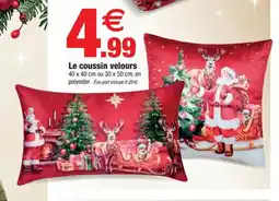 Bazarland Le coussin velours offre