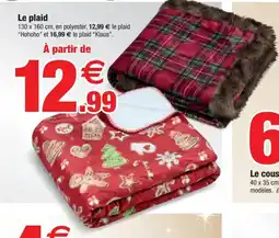Bazarland Le plaid offre