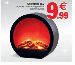 Bazarland Cheminée LED offre