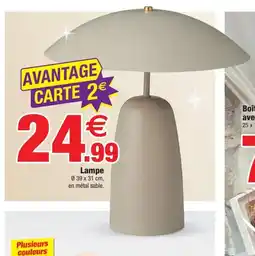 Bazarland Lampe offre