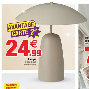 Bazarland Lampe offre