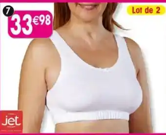 Maximo 2 brassières jet offre
