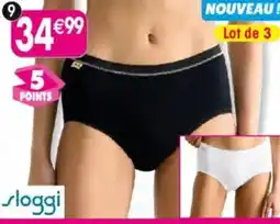 Maximo 3 culottes midi basic gold sloggi offre