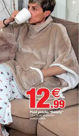 Bazarland Plaid poncgoi Sweety offre