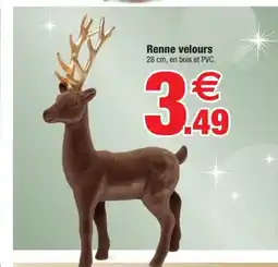 Bazarland Renne velours offre