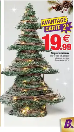 Bazarland Sapin lumineux offre