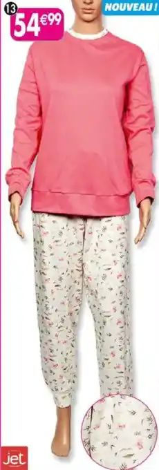 Maximo Pyjama intérieur polaire jet offre