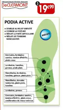 Maximo Paire de semelles podia active de clermont offre