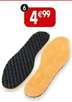 Maximo Paire de semelles molletonnée de clermont offre