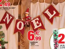 Bazarland Banderole NOEL offre