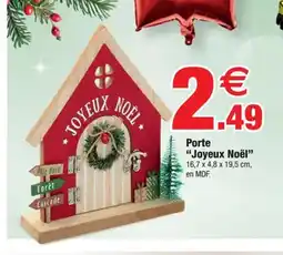 Bazarland Porte Joyeux Noël offre
