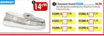 Maximo Chausson fourré offre