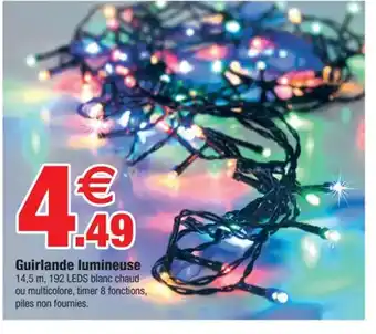 Bazarland Guirlande lumineuse offre