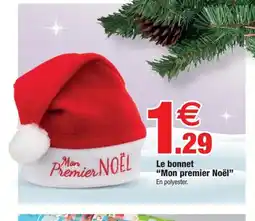 Bazarland Le bonnet Mon premier Noël offre