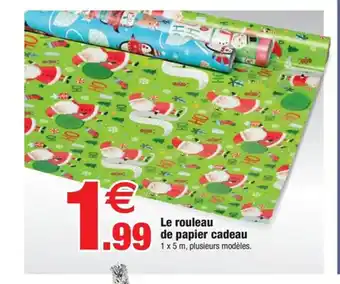 Bazarland Le rouleau de papier cadeau offre