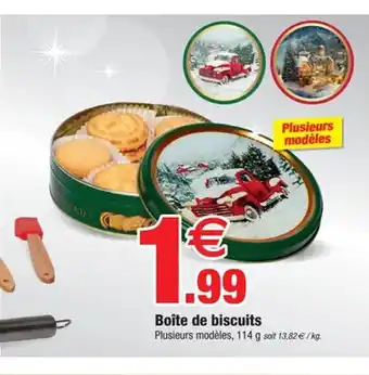 Bazarland Boîte de biscuits offre