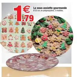 Bazarland La sous-assiette gourmande offre