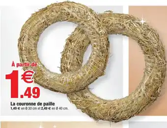 Bazarland La couronne de paille offre