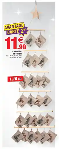 Bazarland Calendrier de l'Avent offre